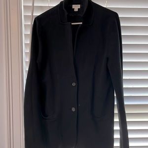 J Crew factory, black sweater blazer, size medium